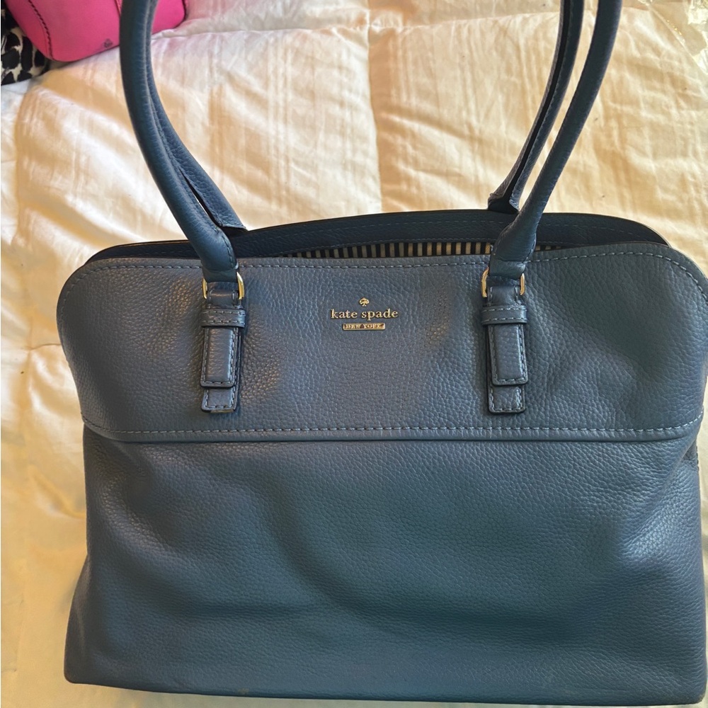 Kate Spade Blue Leather Women's Bag